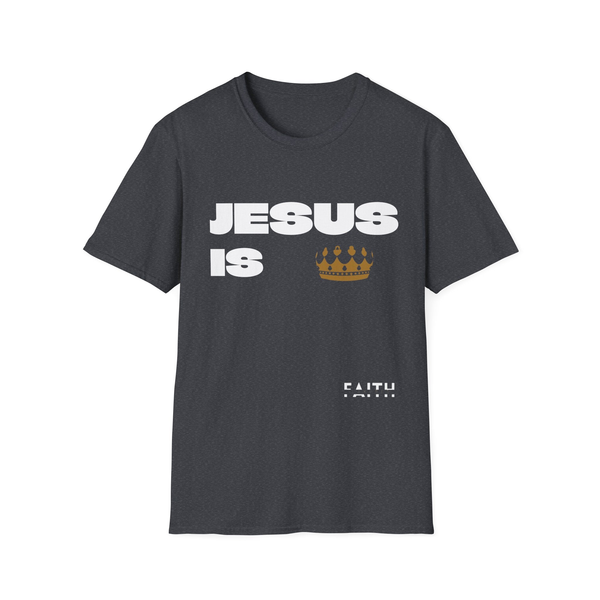 Jesus is King Unisex Softstyle T-Shirt