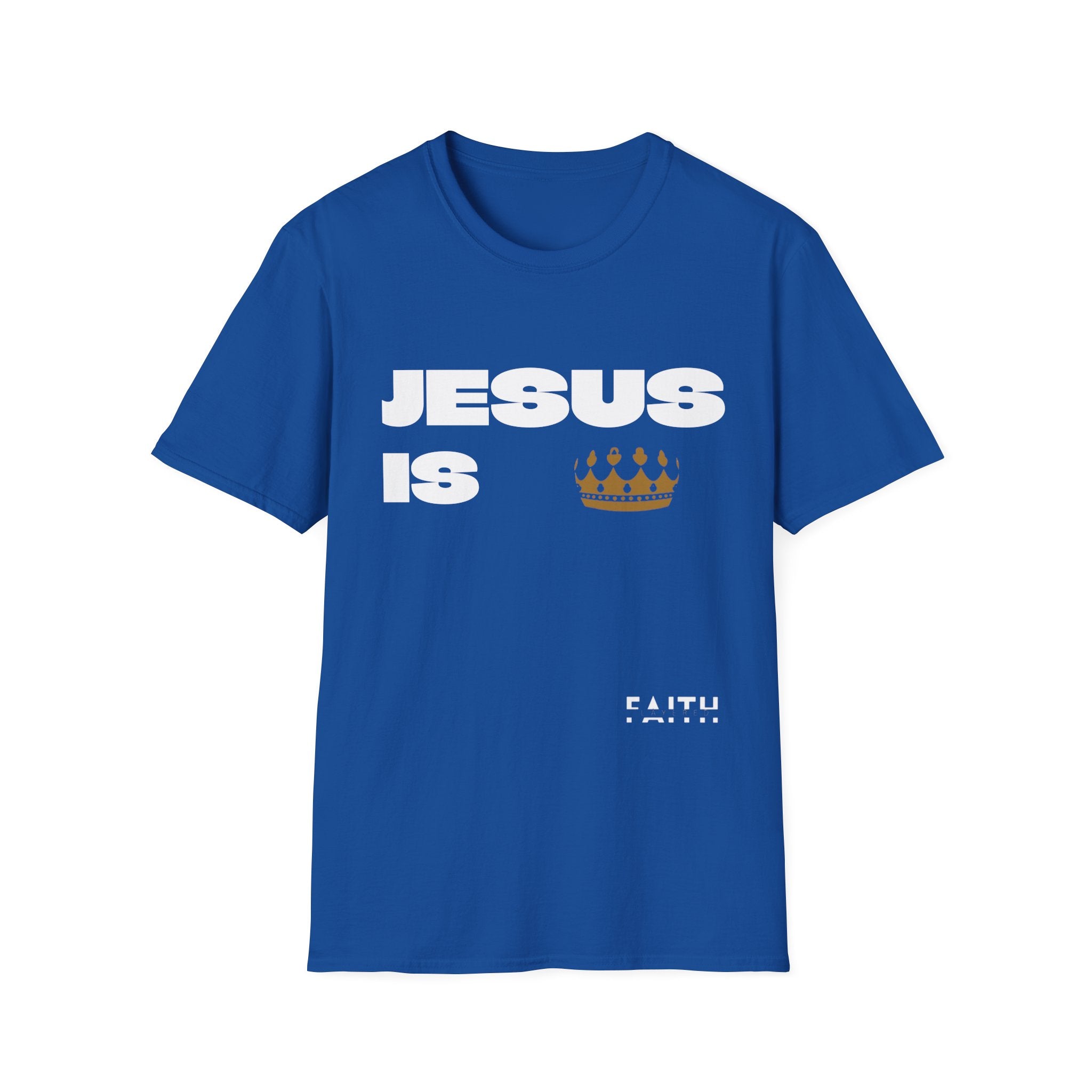 Jesus is King Unisex Softstyle T-Shirt