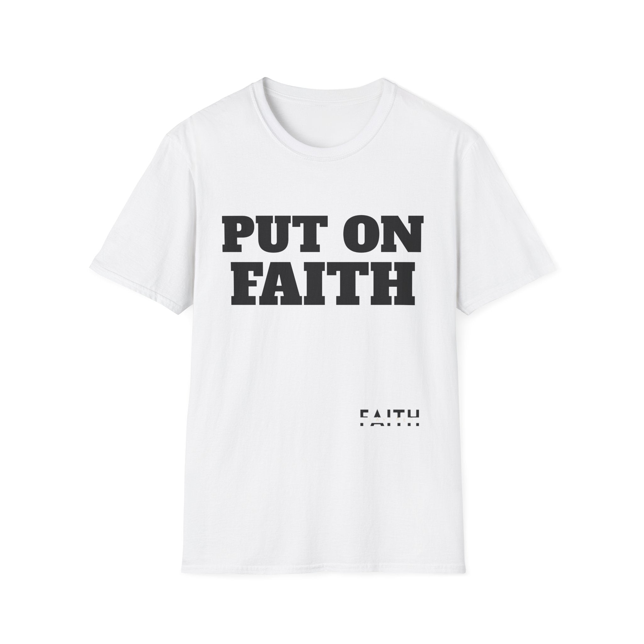 Put on Faith Unisex Softstyle T-Shirt
