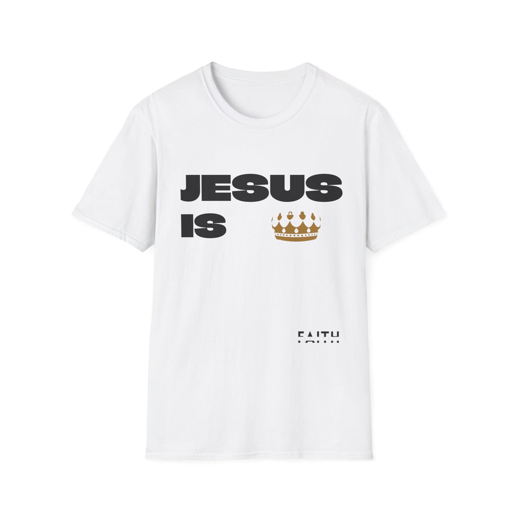 Jesus is King Unisex Softstyle T-Shirt