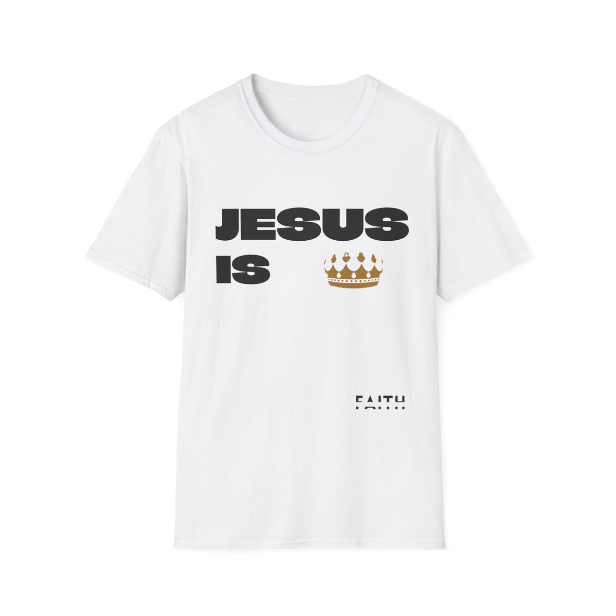 Jesus is King Unisex Softstyle T-Shirt