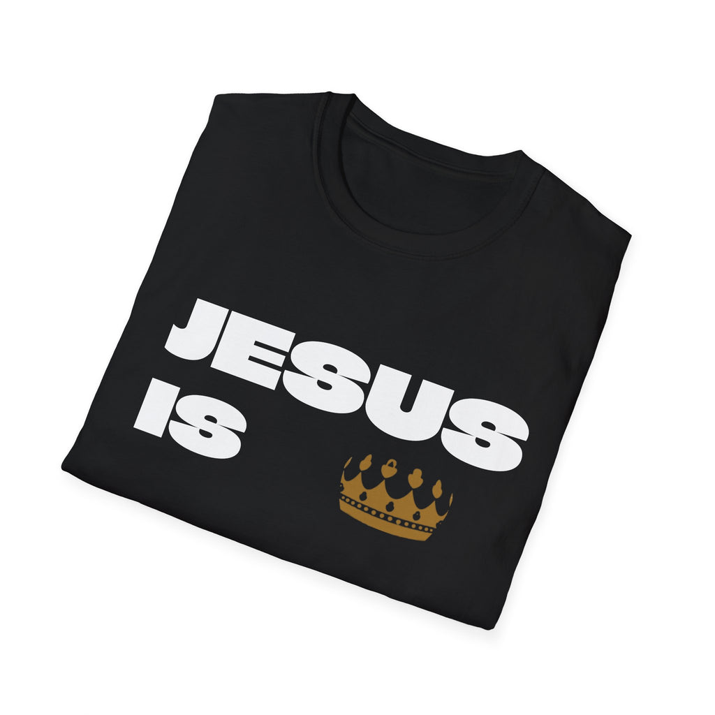 Jesus is King Unisex Softstyle T-Shirt