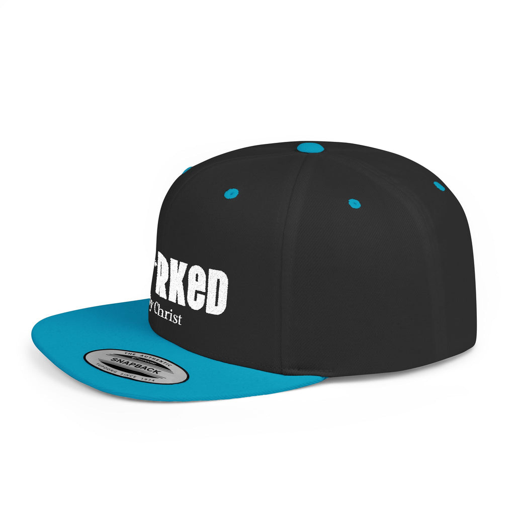 Marked by Christ Flat Bill Snapback