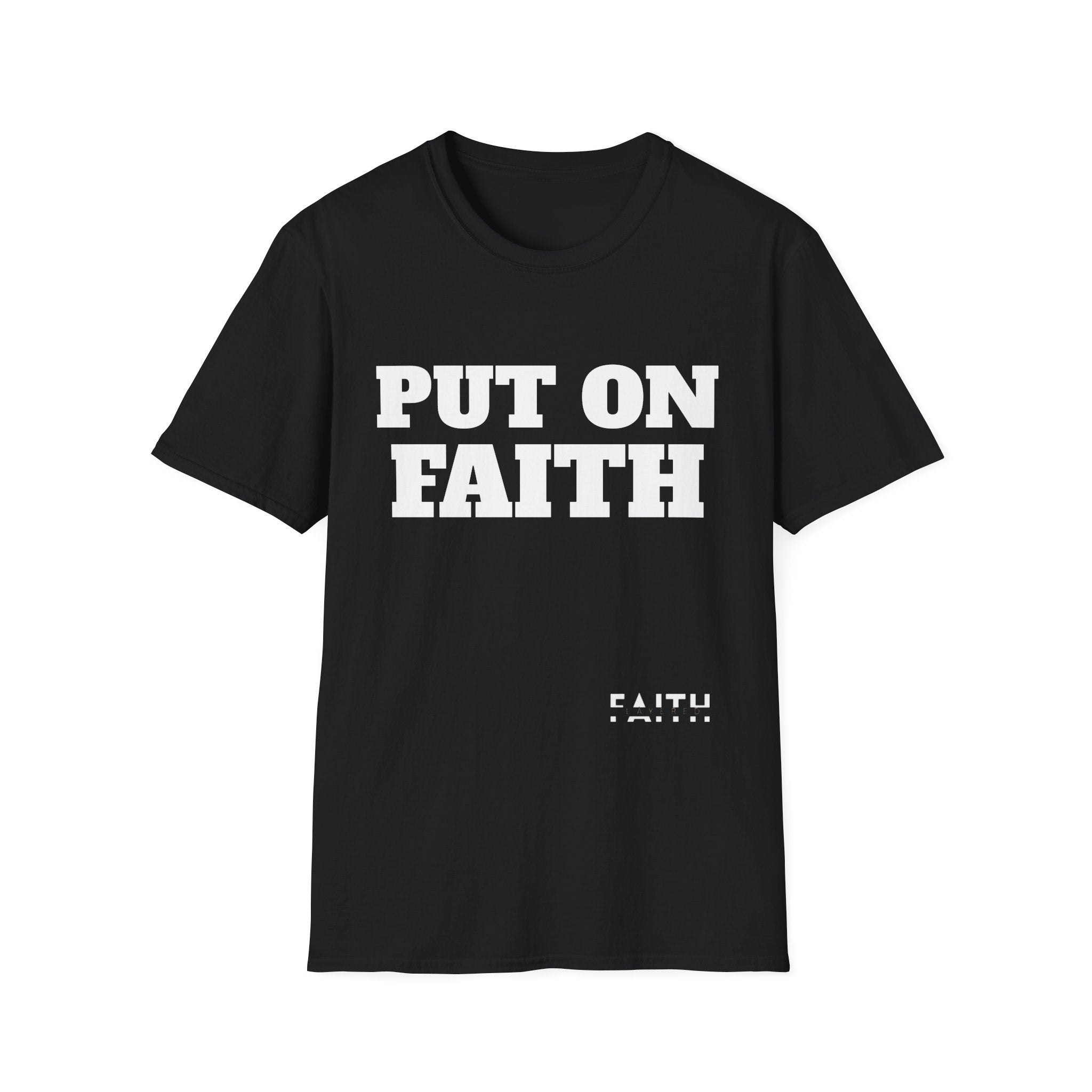 Put on Faith Unisex Softstyle T-Shirt